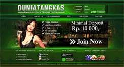 Desktop Screenshot of duniatangkas.com